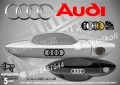 AUDI Allroad стикери дръжки SKD-AU-AL, снимка 3