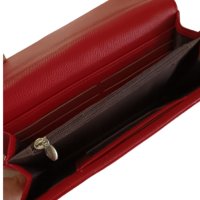 Дамско кожено портмоне с релеф и магнитен капак, различни цветове, снимка 4 - Портфейли, портмонета - 43337979