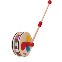 Дървена играчка за бутане Дъга (004), снимка 1 - Образователни игри - 44857911