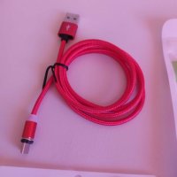 Кабел за зареждане с магнитен накрайник, micro usb, type c, iPhone, Намаление, снимка 5 - USB кабели - 28531230