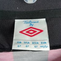 Manchester City Umbro рядка оригинална тениска фланелка Манчестър Сити размер L , снимка 4 - Футбол - 36813550
