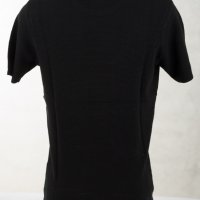 Мъжка блуза с памук в черно Jimmy Sanders - S, снимка 2 - Блузи - 43085068