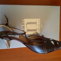 Дамски обувки ток нови Естествена кожа марка NERA Collezione с 50% отстъпка, снимка 10 - Дамски елегантни обувки - 31959244