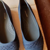 Велурени обувки нови, снимка 1 - Дамски ежедневни обувки - 32323558
