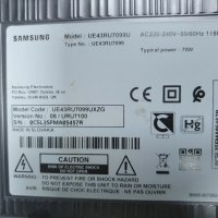 Samsung UE43RU7099U на части, снимка 2 - Части и Платки - 36910690