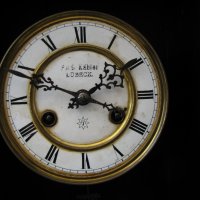Стенен часовник Юнгханс-2, снимка 4 - Антикварни и старинни предмети - 32563609