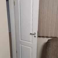 Бяла интериорна врата и каса, снимка 2 - Интериорни врати - 43763634
