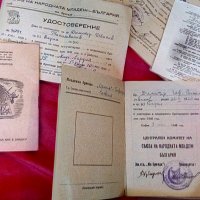 Две бригадирски карти с удостоверения 1948-49 г, снимка 7 - Антикварни и старинни предмети - 37424280