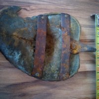 Стара бронзова пафта единичка, снимка 2 - Антикварни и старинни предмети - 27763353