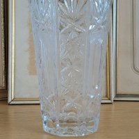 Ретро кристална ваза, снимка 5 - Вази - 40331176