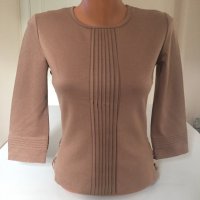 Дамска блуза с ефектен гръб, снимка 1 - Блузи с дълъг ръкав и пуловери - 43899868
