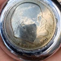 Джобен часовник Победа., снимка 2 - Антикварни и старинни предмети - 43552511