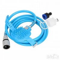 Подвижен душ с четка за къпане на домашни любимци – Pet Bathing Tool , снимка 2 - Други стоки за животни - 28903329