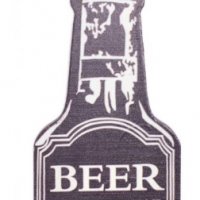 Сувенирна отварачка във формата на бутилка с бира, снимка 1 - Декорация за дома - 39778419
