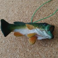 Сувенир -  риба бас (Largemouth Bass), снимка 9 - Такъми - 36683462