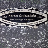Harzer Grubenlicht- Прецизно изработена бутилка , снимка 3 - Други - 33042100