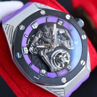 Мъжки часовник Audemars Piguet x Marvel Black Panther с швейцарски механизъм, снимка 5 - Мъжки - 43514770
