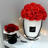 Луксозна кутия с рози 
