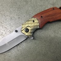 Сгъваем автоматичен нож с титаниево покритие на острието Browning Х 88, снимка 1 - Ножове - 40735857