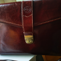 Продавам луксозна бизнес чанта от естествена кожа GIUDI, снимка 5 - Чанти - 44912734