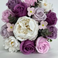 Букет с ароматни сапунени рози, снимка 6 - Подаръци за жени - 44036613