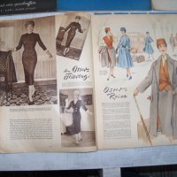 Десет стари немски модни списания "Berlins Modenblatt"от 1957г., снимка 6 - Списания и комикси - 32501850