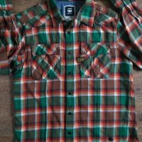 g-star deck bergen shirt - страхотна мъжка риза, снимка 3 - Ризи - 27597385