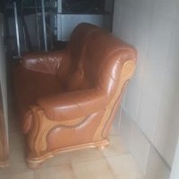 Холна гарнитура естествена кожа ъглов диван, снимка 14 - Дивани и мека мебел - 20718421