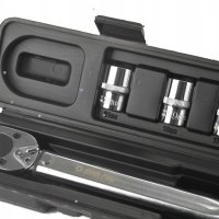 Динамометричен ключ 12 28 – 210 Nm + комплект вложки (17, 19, 21 мм), снимка 4 - Ключове - 43153183