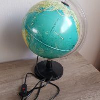 Голям географски глобус - LED Лампа, снимка 5 - Колекции - 38247299