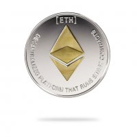 Етериум монета / Ethereum Coin ( ETH ) - Yellow, снимка 3 - Нумизматика и бонистика - 39061905