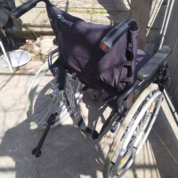 Инвалидна рингова количка за оперирани, възрастни, трудно подвижни хора., снимка 5 - Инвалидни колички - 44895317