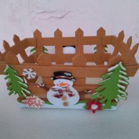 Коледна кошничка, снимка 3 - Коледни подаръци - 43118025