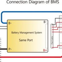 BMS 10S 13S 25А за 36V 48V литиево йонна батерия с ключ, снимка 6 - Друга електроника - 43396320