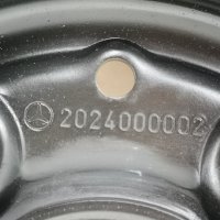 нова 15’’5x112 originalna za mercedes 15”5х112 оригинална за мерцедес-№573, снимка 4 - Гуми и джанти - 43389218