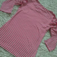 "FishZone" блузка с набрани ръкави, снимка 9 - Блузи с дълъг ръкав и пуловери - 27893010