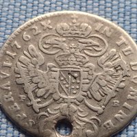 Сребърна монета 7 кройцера 1762г. Франц първи Гунзбург Австрия 24950, снимка 10 - Нумизматика и бонистика - 42968334