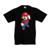 Детска тениска Супер Марио Super Mario 12, снимка 1 - Детски тениски и потници - 33082927