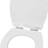 Тоалетна седалка с капак Cornat Light House KSDSC361 Тоалетна дъска с LED светлина за тоалетна WC чи, снимка 5 - Други стоки за дома - 43814857