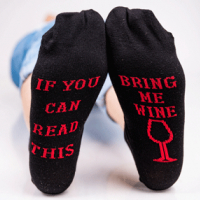Чорапи терлик на английски WINE, снимка 1 - Дамски чорапи - 36566895