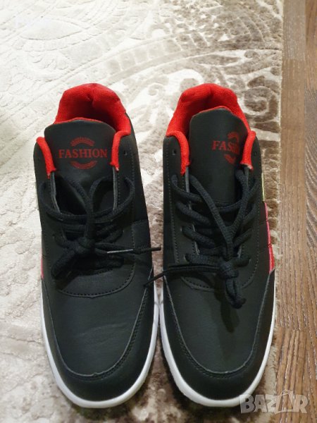 Мъжки кожени италиански маратонки , снимка 1