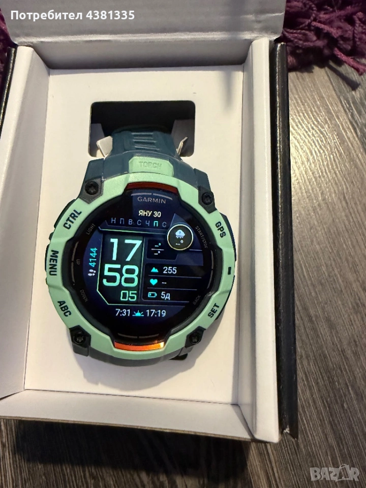 Garmin Instinct 3 Limited 50mm Amoked, снимка 1