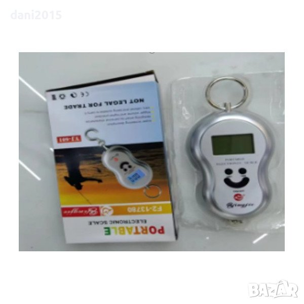 Преносим електронен кантар до 50  кг, снимка 1