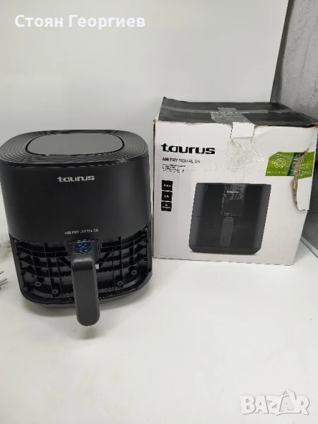 Чисто нов AIRFRYER TAURUS 6s 5.5литра 1700вата с транспортен дефект , снимка 1