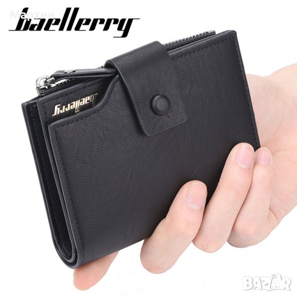 Бизнес мъжки портфейл луксозен Baellerry D1281, снимка 1