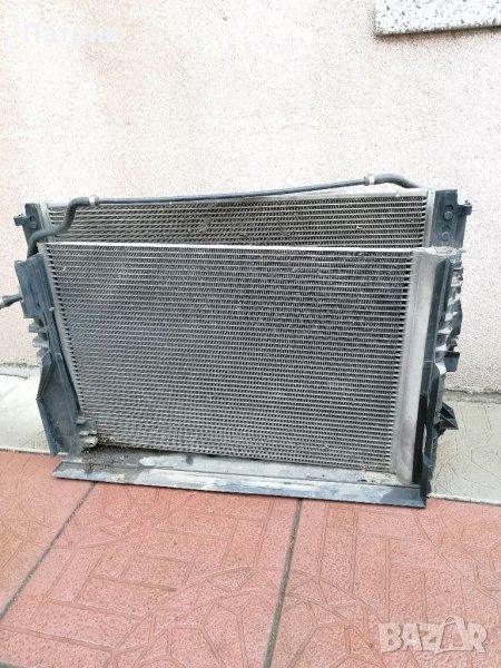 Климатичен радиатор BMW БМВ E60 E61 E63 E65 E66, снимка 1