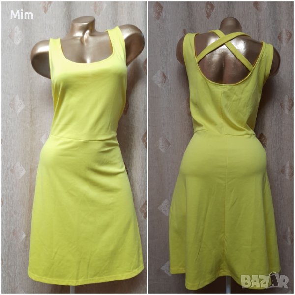 Н&М XL Лимонена жълта рокля , снимка 1