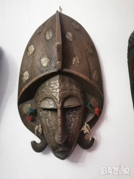 Голяма Африканска маска Марка от Мали, снимка 1