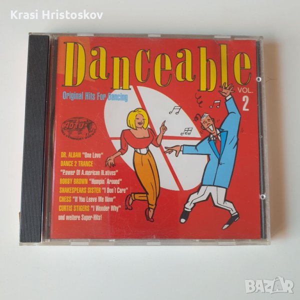 danceable vol.2 original hits for dancing cd, снимка 1