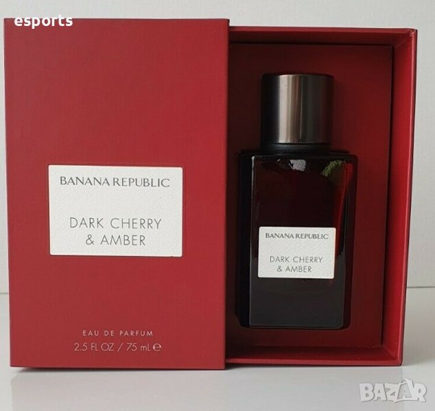 Празна бутилка с кутия Banana Republic Dark Cherry & Amber 75ml refillable, снимка 1